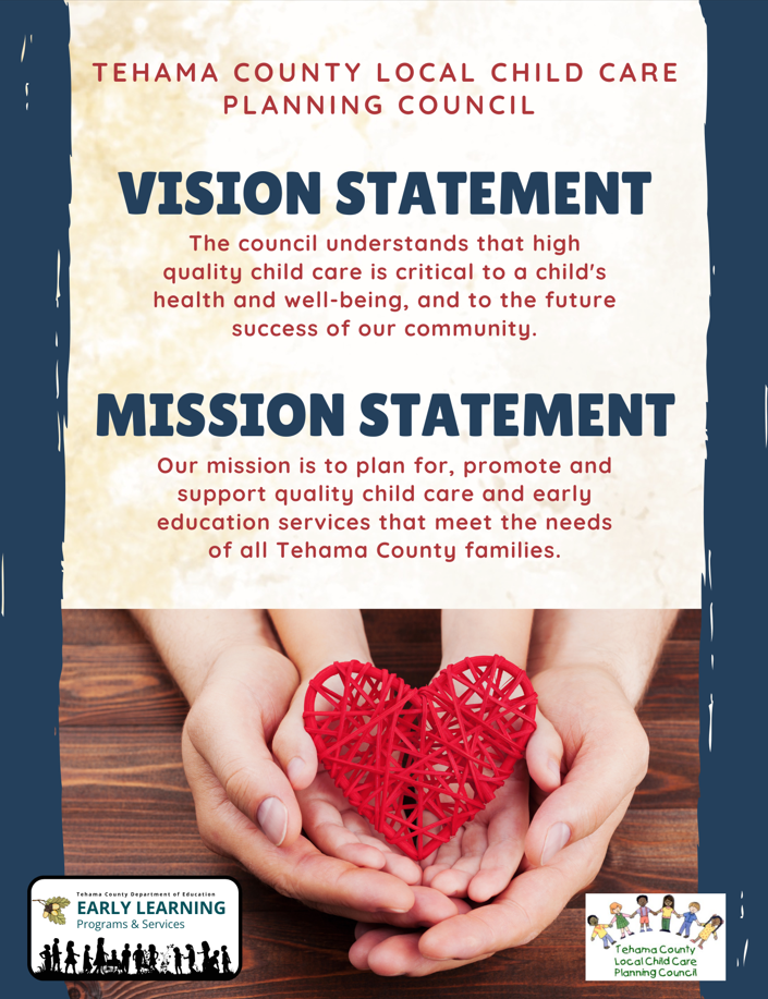 Tehama County Early Learning Programs and Services Tehama County Local ...
